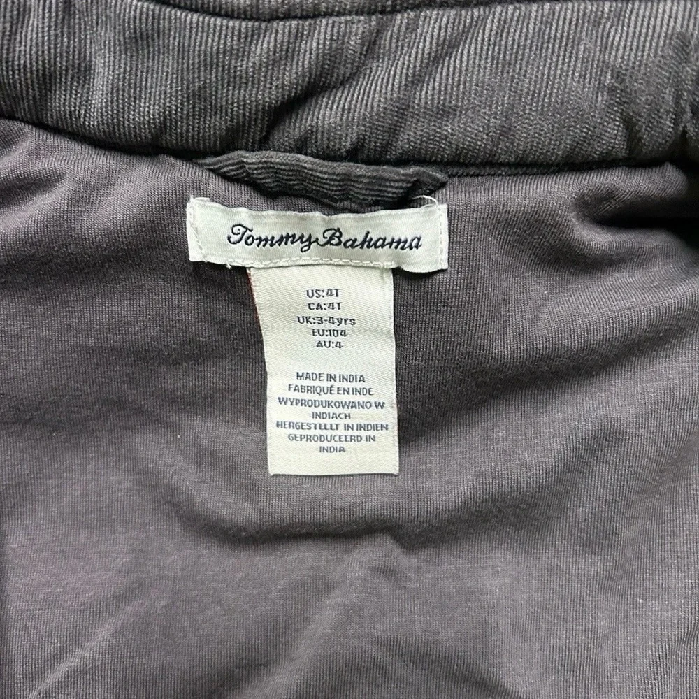 Tommy Bahama Toddler Boy Corduroy Puffer Vest Size 4T